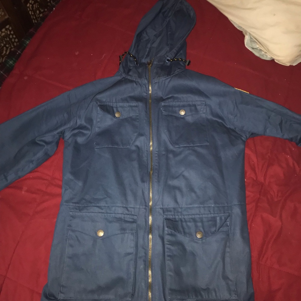 Neff NF 16 No Guts No Glory Navy Parka